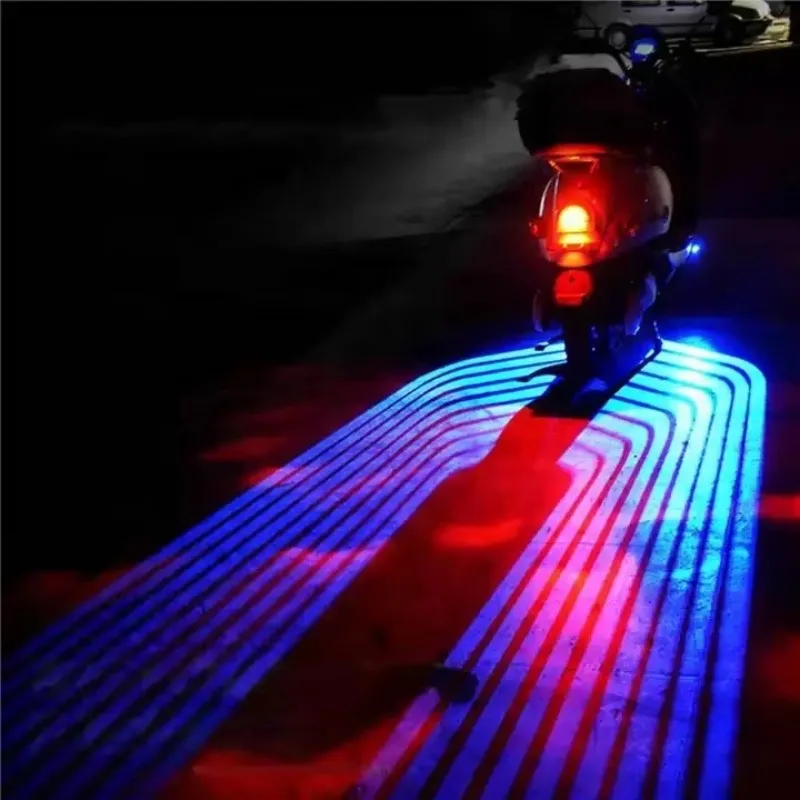 Modified Motorcycle   Spot Chassis Lamp LED Angel Wings Front Welcome Lights Headlight Decoration Enhanced Lighting Systems
