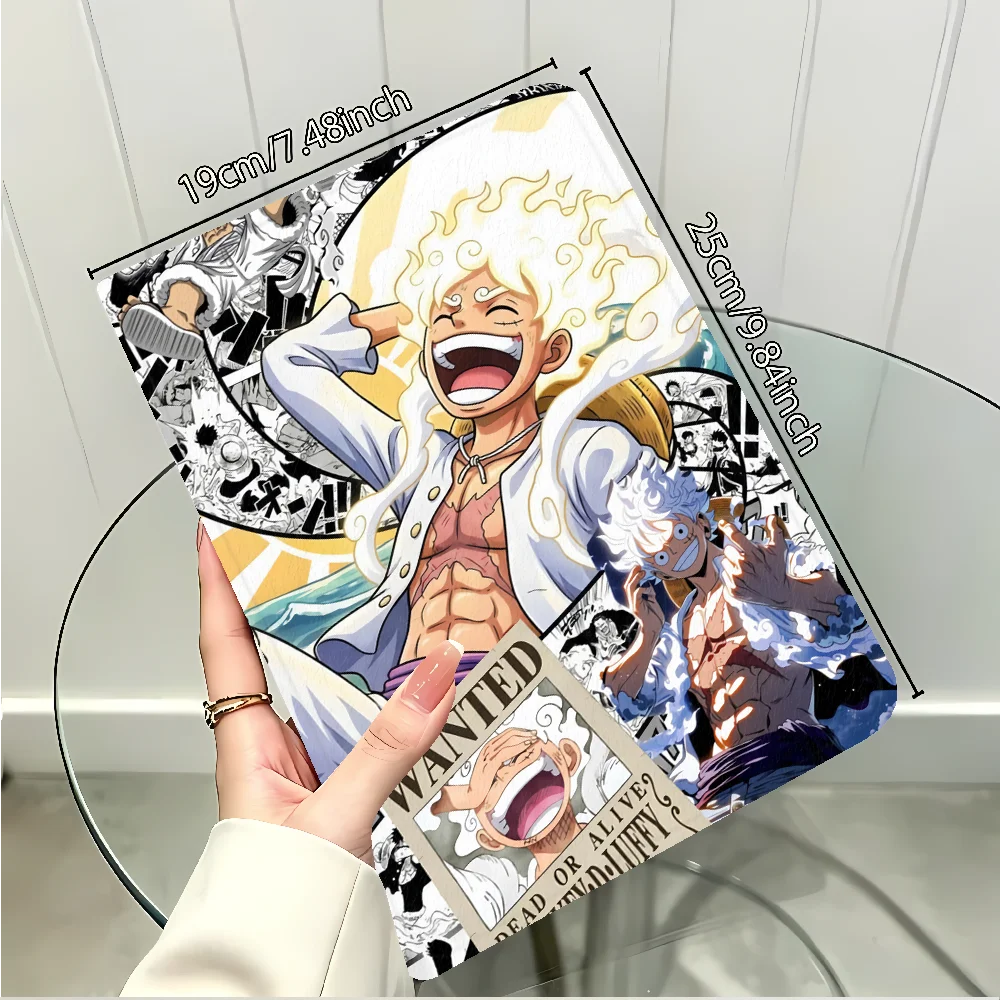 One Piece Art Case for Apple iPad Pro11 13 Air 11 13 M4 M3 M2 A16 2026 10th 7/8/9th with Pencil Slot Air 4/5/6th