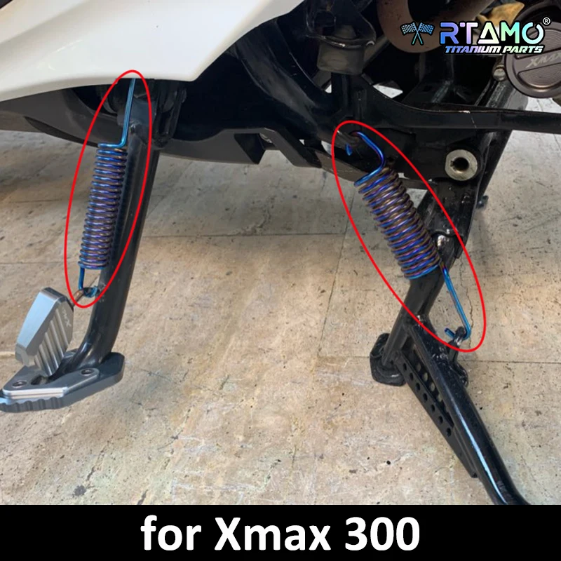 

RTAMO Титановая центральная боковая пружина Gr5 для Yamaha Xmax300/250