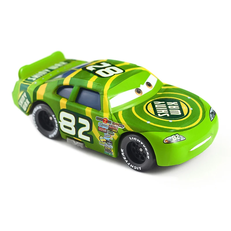 Cars 2 3 Lightning McQueen Mater Sheriff Flo Doc Hudson Rot 1:55 Legierungs-Druckguss-Automodell Kinderspielzeug Geschenk