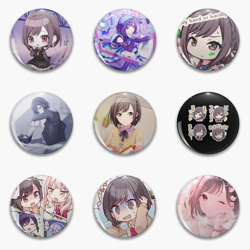 Shinonome Ena Anime Brooch Bag Clothing Hat Badge Accessories Jewelry Gifts
