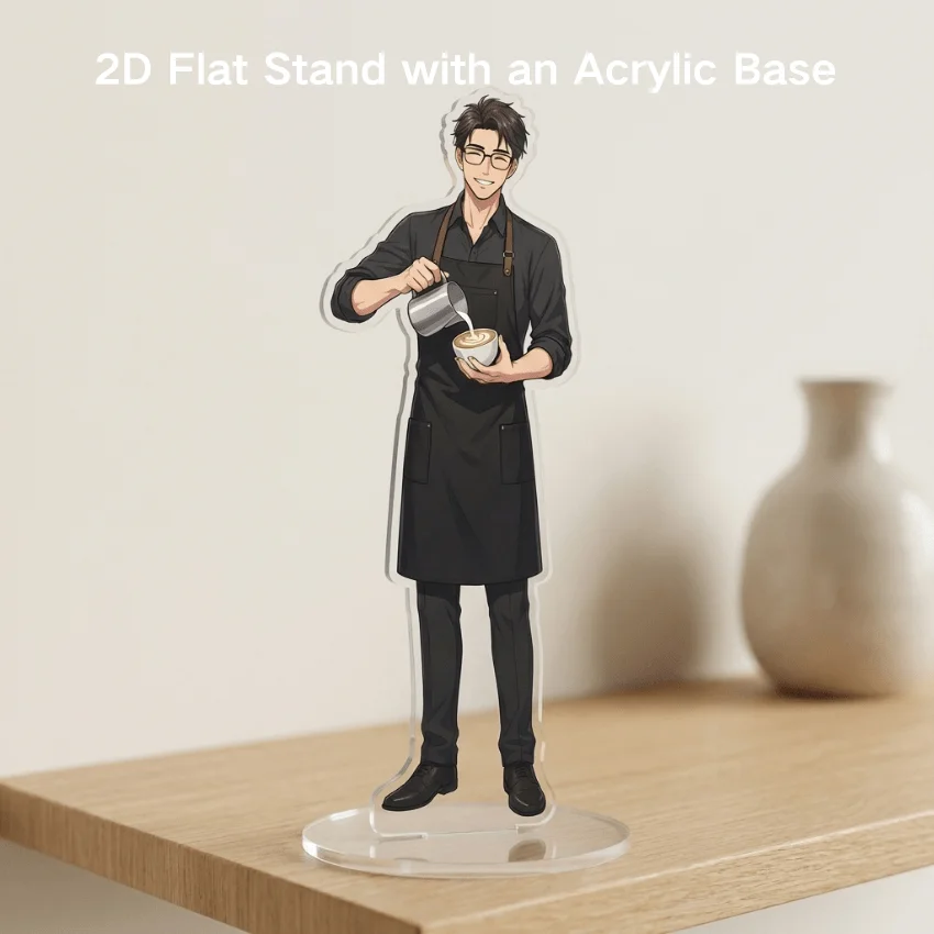 2D Flat,Custom Acrylic Stand for Drawing Boards  Personalized Acrylic Plaque  Custom Acrylic Photo  Acrylic Stand for Digital Ar