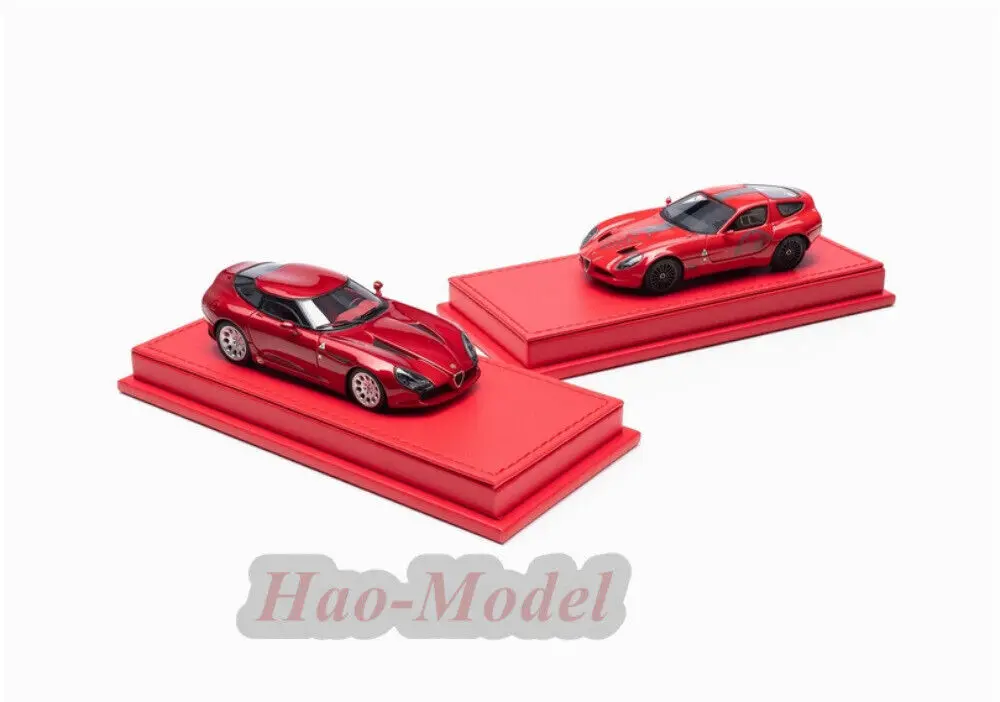 Dmh 1/43 para alfa romeo tz3 corsa & stradale resina diecast modelo de carro simulação brinquedo meninos presente aniversário hobby exibição coleção