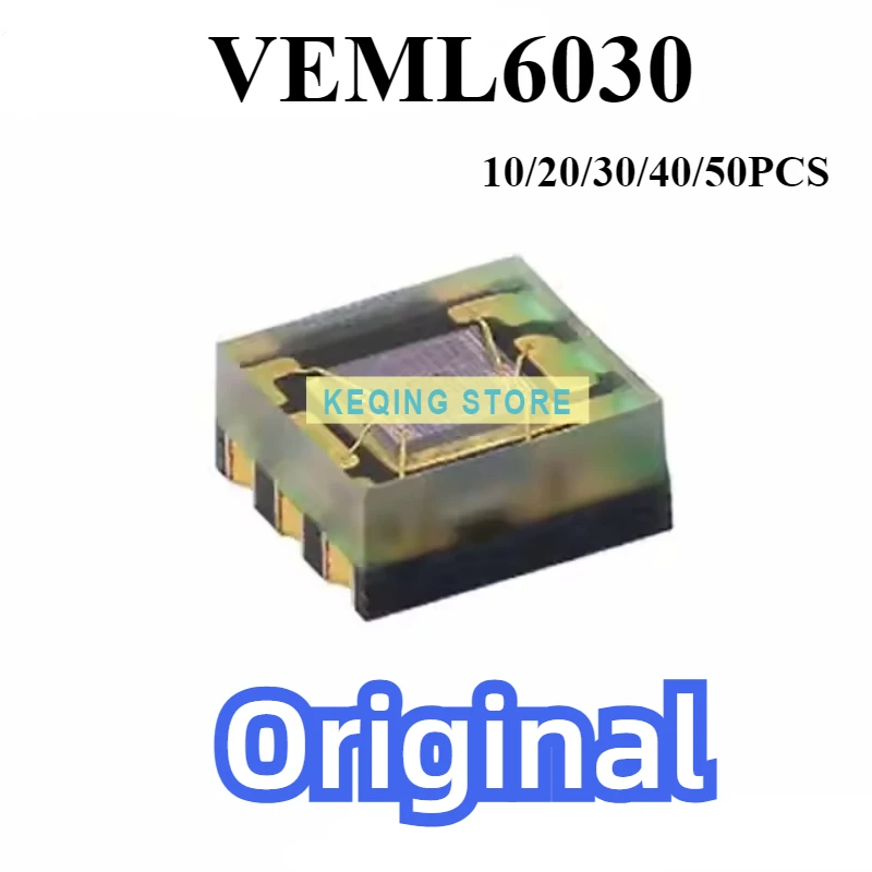 10-50PCS VEML6030 I2C interface high-precision 16-bit resolution ambient light sensor IC chip