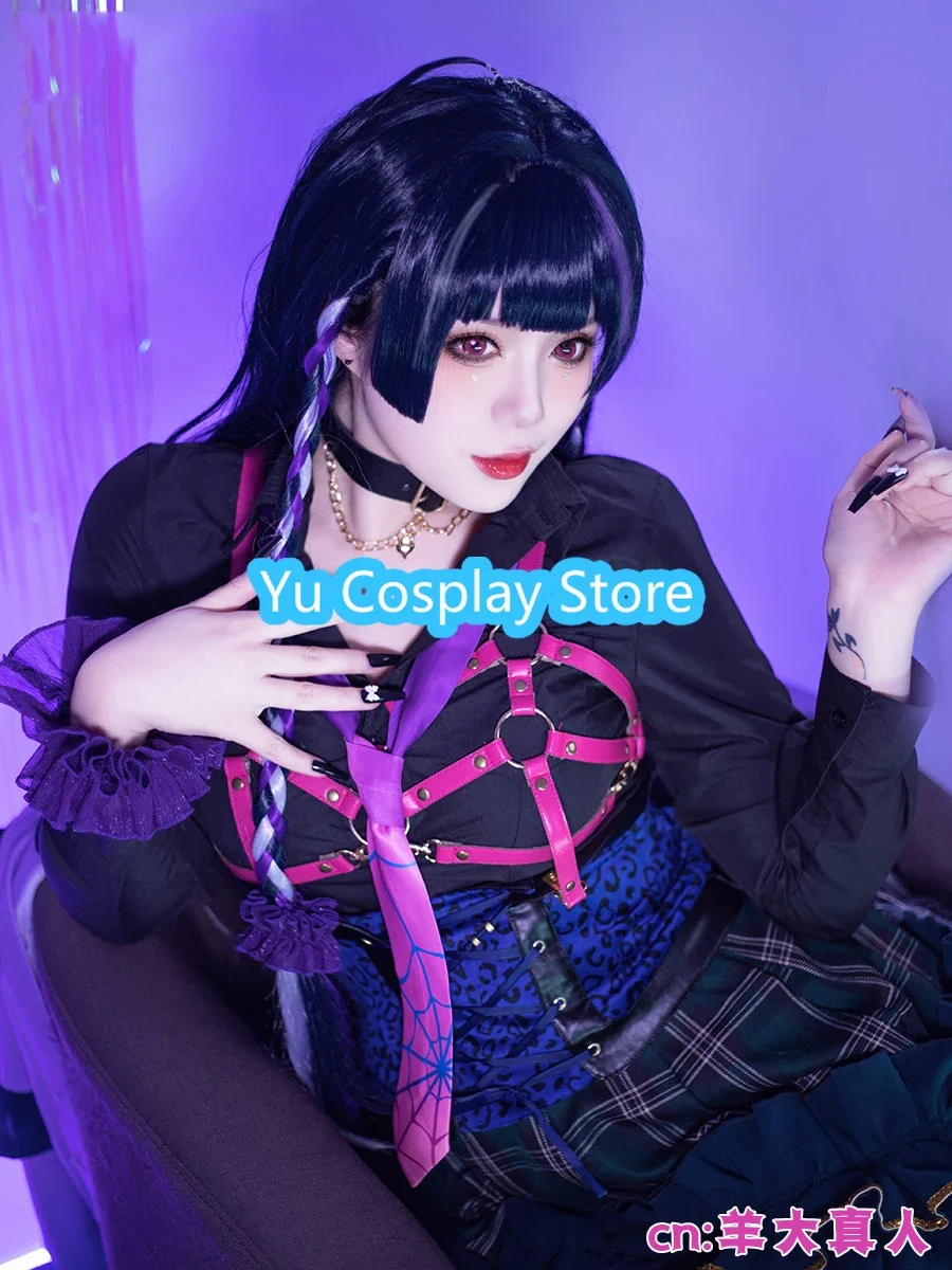 XSOLEIL Vtuber Meloco Kyoran Cosplay Kostüm Frauen Nette Party Kleid Anime Kleidung Halloween Uniformen Nach Maß