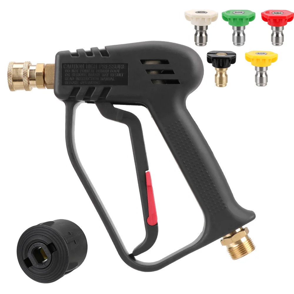 4000PSI For Karcher/Nilfisk High Pressure Color Nozzle Kit for Car Cleaning Cleaning Water Gun with 5 Quick Connect