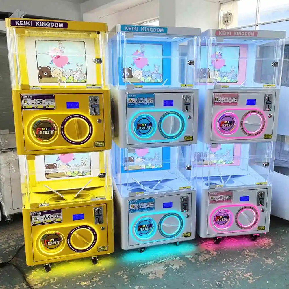 

Изготовленный на заказ 2-слойный автомат Gachapon, детские игрушки, мини-игровые капсулы скручиванием яиц, торговый автомат Gashapon, японский Dragonball Gacha