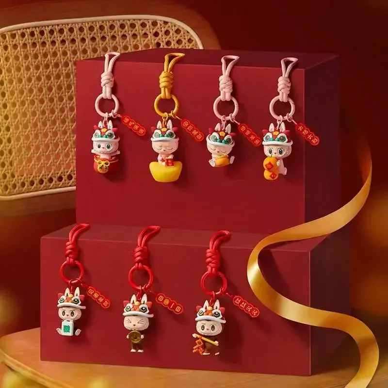 

Paradise Limited Mokoko Fortune Series LABUBU Blind Box Keychain Pendant