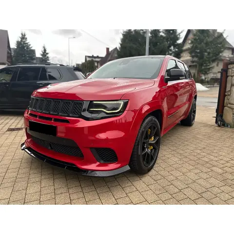 For Jeep Grand Cherokee SRT 2017-2021/Trackhawk 2018-2021 Car Accessories Front Bumper Lip Spoiler Splitter Diffuser Body Kit 10 best sales trackhawk - №5