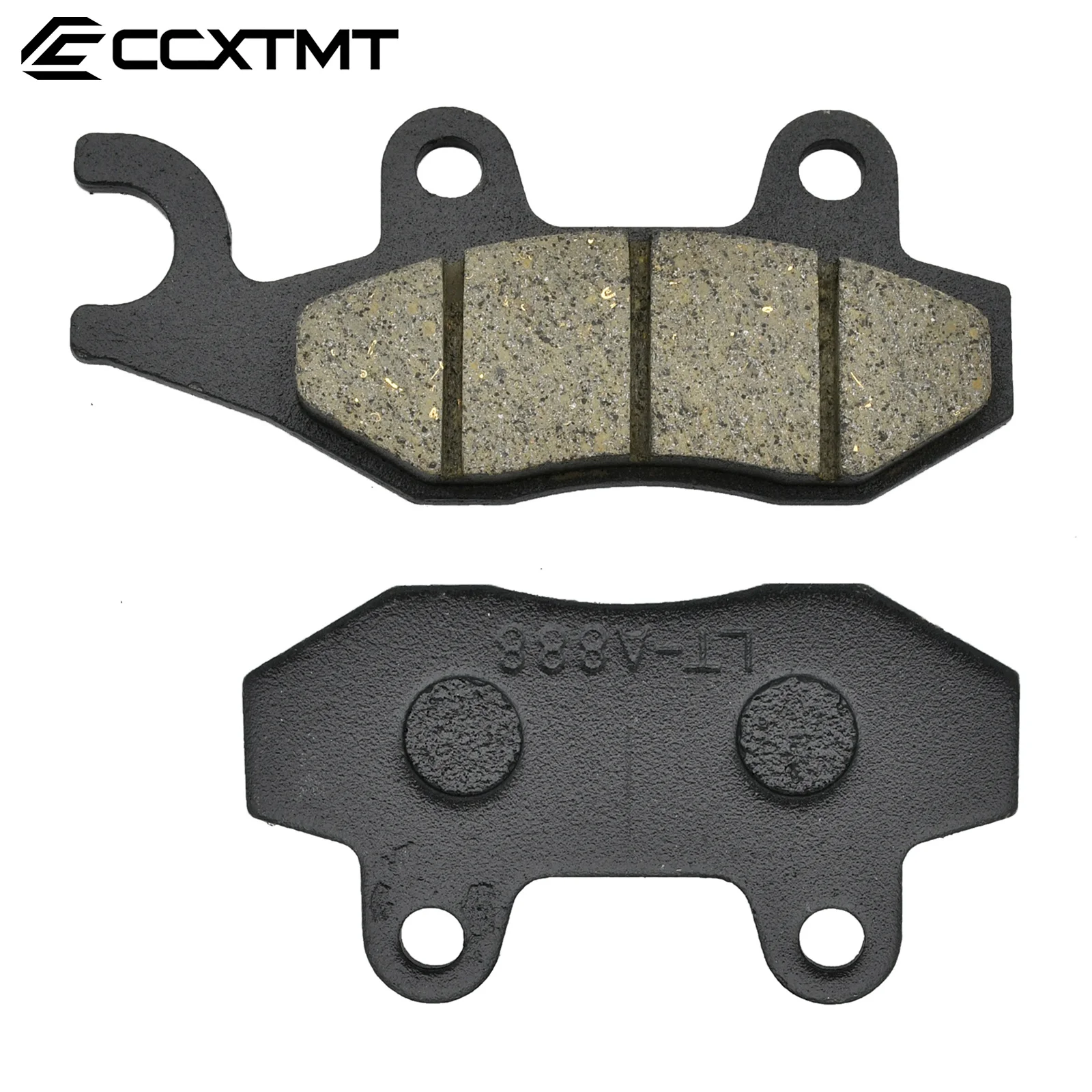 Pastilhas de freio dianteiro para scooters de motocross, pastilhas de freio dianteiro de liga de metal e latão para adiba garelli peugeot pgo tgb barossa cagiva lambretta sym universal