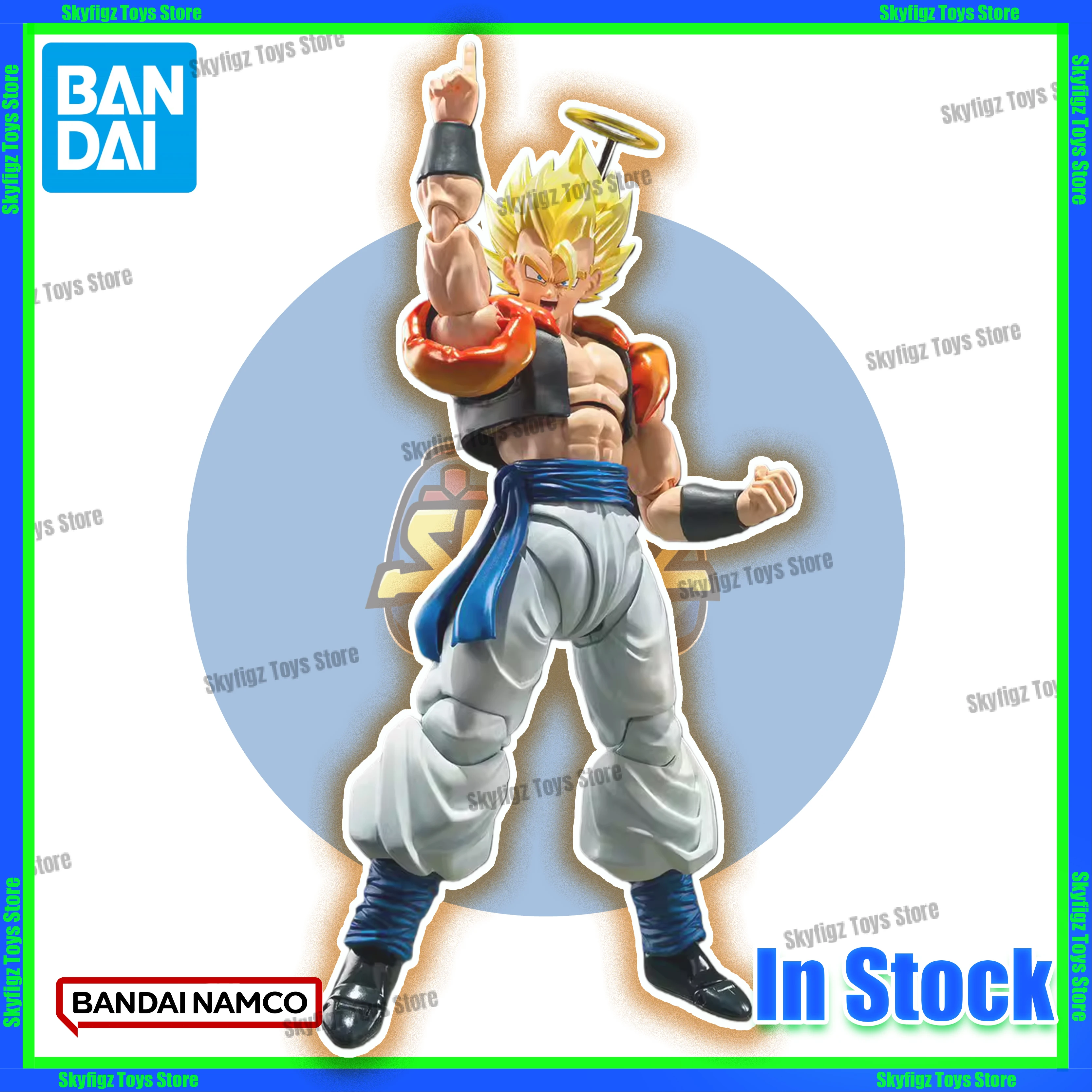 

В наличии: Коллекционная фигурка Bandai Dragon Ball SHF Gogeta Super Saiyan (желтые волосы), лимитированная серия NYCC, готовая к отправке, подарок