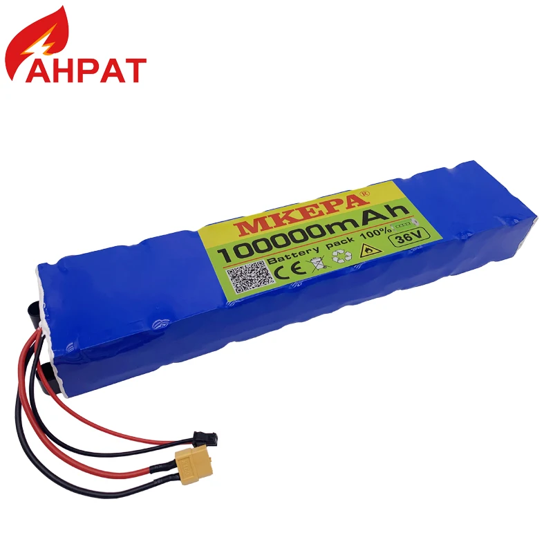 Air transport 10S3P 36V 100000mAh 36v Electric Scooter Battery Pack 18650 Lithium M365 Electric Scooter,battery and charger