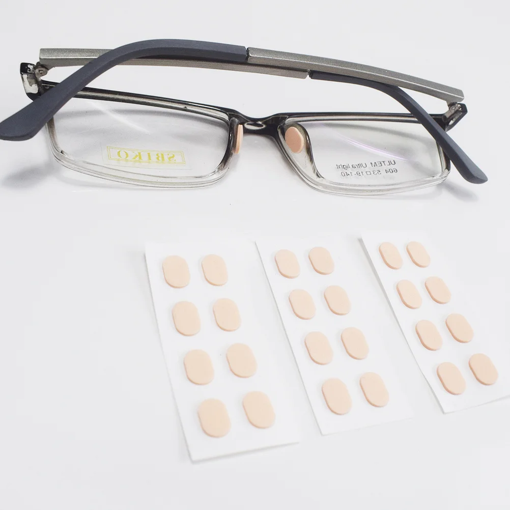 

Eva Skin-Friendly Nose Pads Adhesive Eyeglass Cushions Anti-Skid Support for Optical Frames Comfortable Replaceable