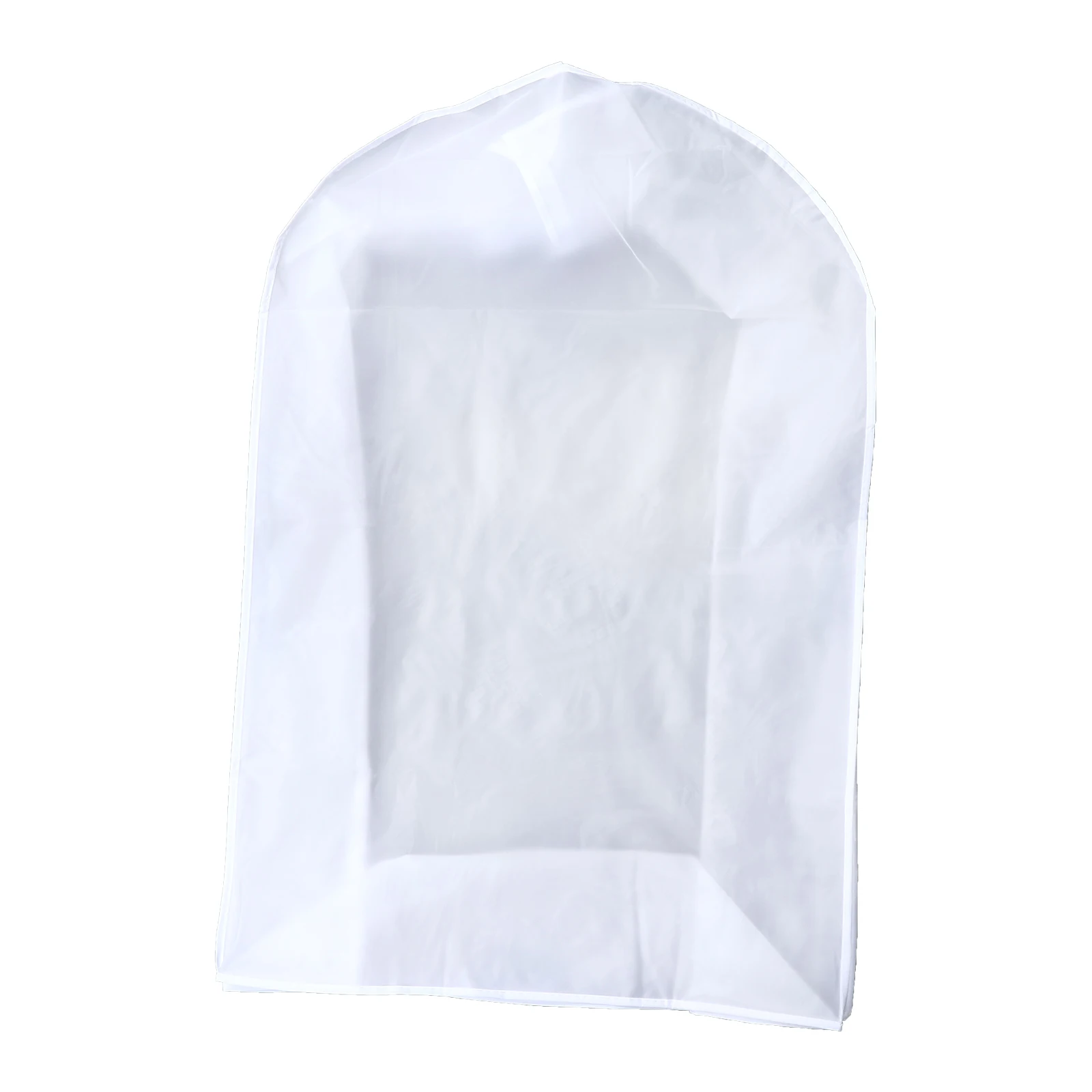 

1pc Extra Strong PEVA Clothing Dust Cover Tear Resistant Wardrobe Protective Hanging Clothes Storage Bag Home Use Stereoscopic