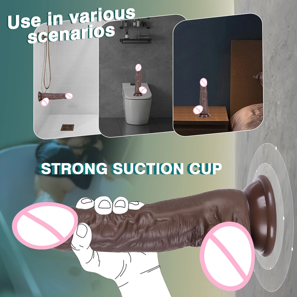 ألعاب الجنس واقعية دسار 3 في 1 هزاز للنساء التدفئة التحكم عن بعد القضيب تلسكوبي الهزاز الشرج الإناث محفز #2