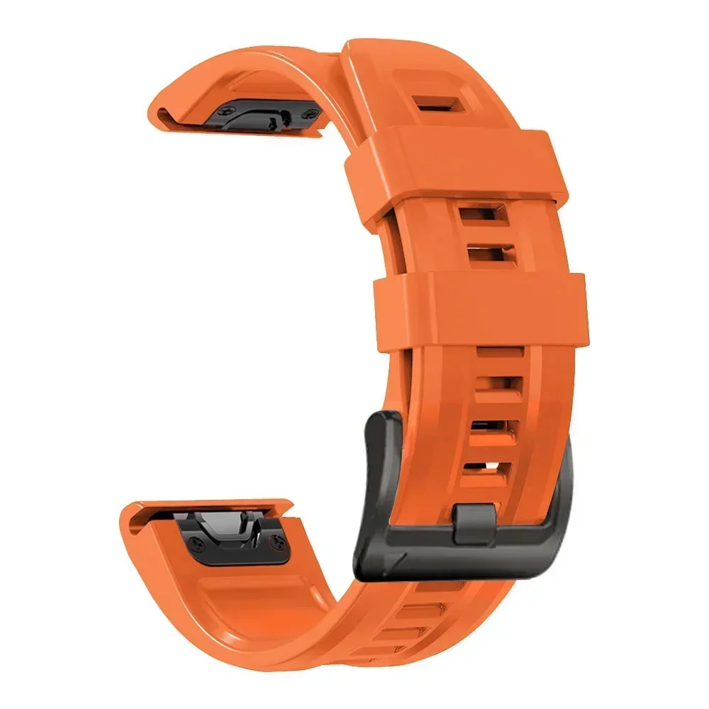 Sport siliconen band voor Garmin Fenix 8 Pro 47 mm 51 mm E 7 7X/Epix Pro/6 6X/Enduro 3 Zachte armband 22/26 mm Quickfit officiële band