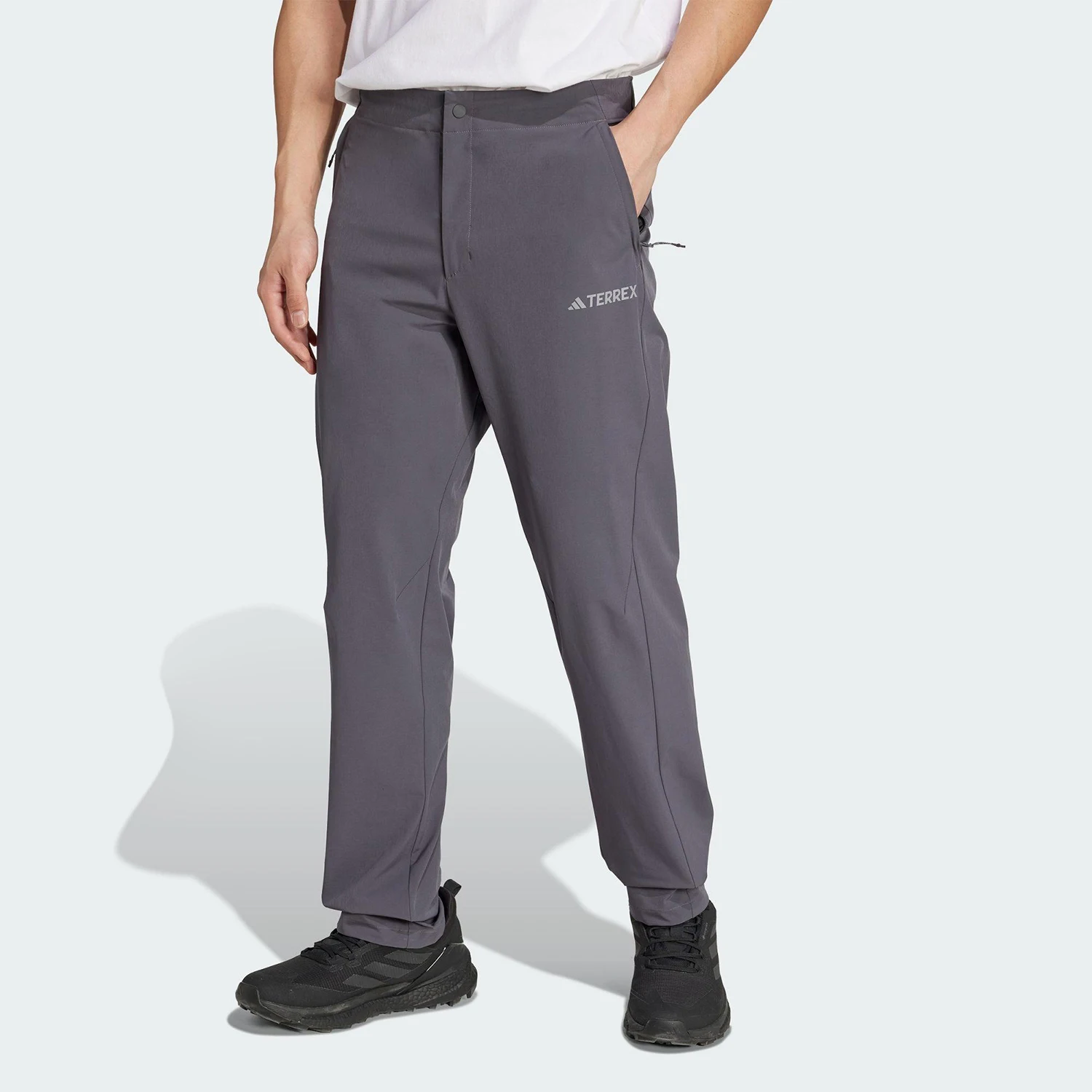 Adidas Originals Pantalones deportivos TERREX para hombre, informales, transpirables, tejidos, JW4824