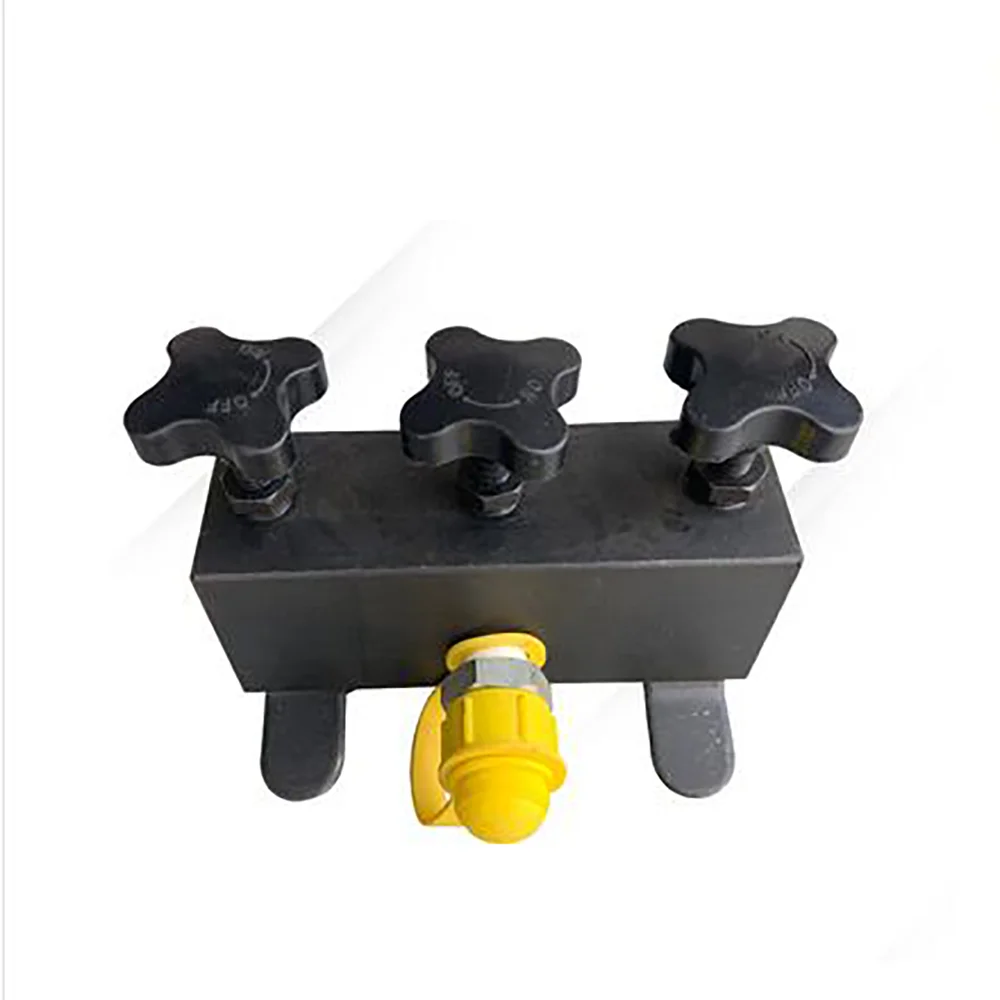 Hydraulic Splitter Distributor Electric Manual Hydraulic Pump Accessories 2-way 3-way 4-way 5-way 6-way 8-way Support Customized