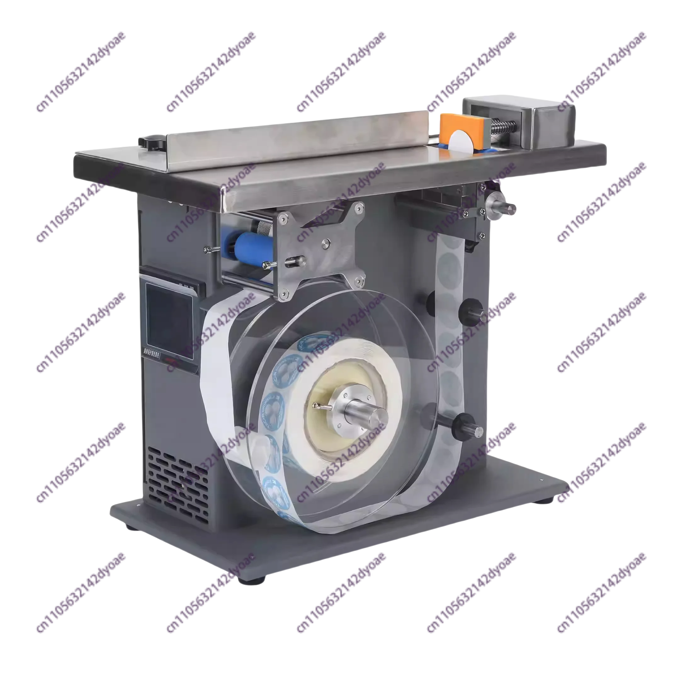 

220V/110V Automatic Right Angle Sealing Labeling Machine PLC Micro Control Box Transparent Labeling Machine For 25-30mm/20-50mm