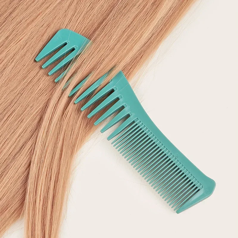 Hair Comb Professional Hairdressing Barber Wide Tooth Two Side Hair Brush Men Combs Hairstyle Women Barbershop Hair Styling Tool