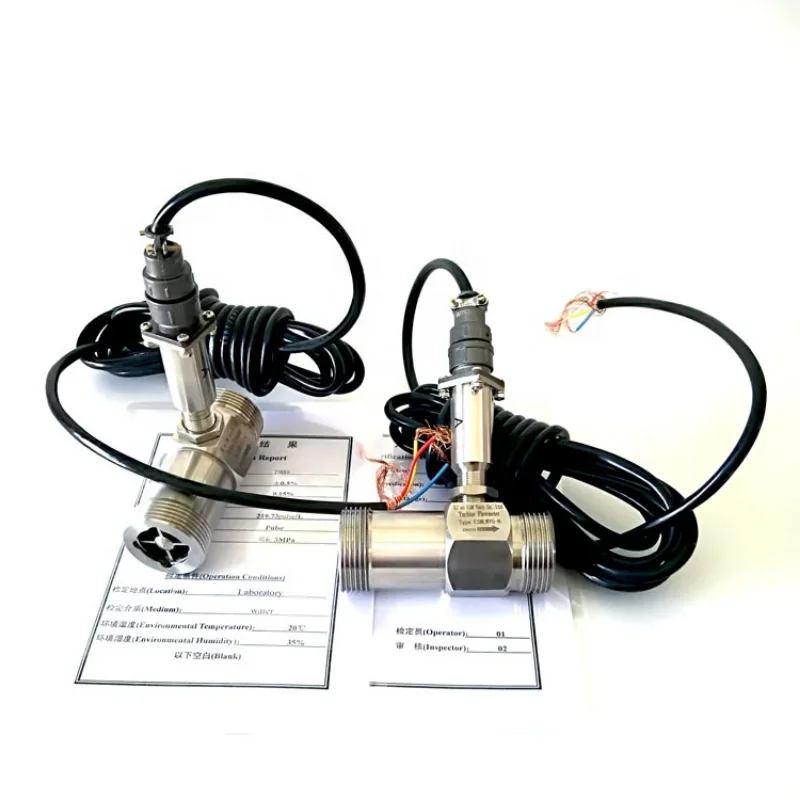 24vdc Power Supply 0.5% FS Liquid Turbine Flowmeter/Flowmeter