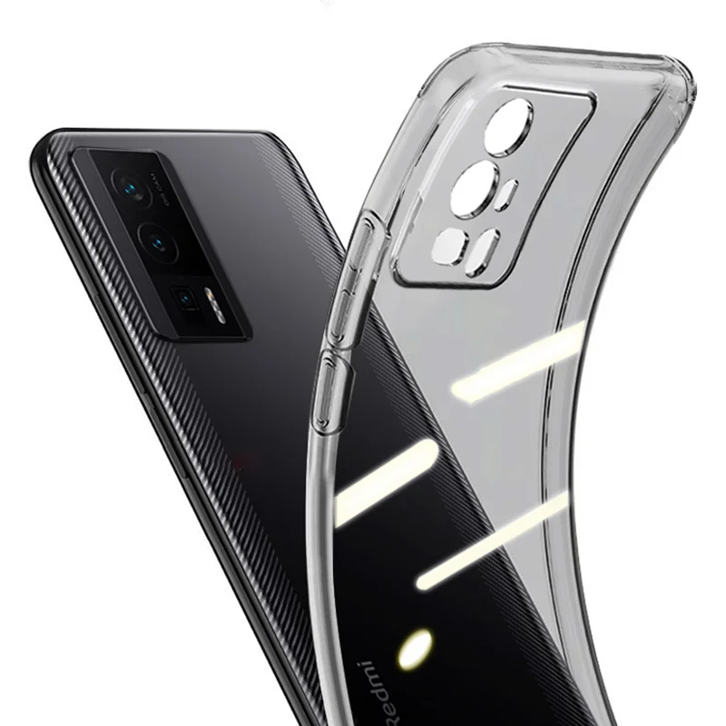 Shockproof Silicone Clear Soft Case For Xiaomi POCO F3 F4 F5 M3 M4 Pro X3 GT Ultra Thin Transparent Full Back Cover Coque Slim