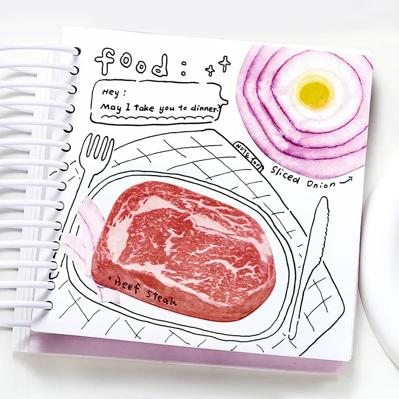 30 Pcs Cute Sticky Notes Fruits Kawaii Sticky Notes Fun Sticky Notes Cute Notepads Note Pads Self Stick Memo Pad