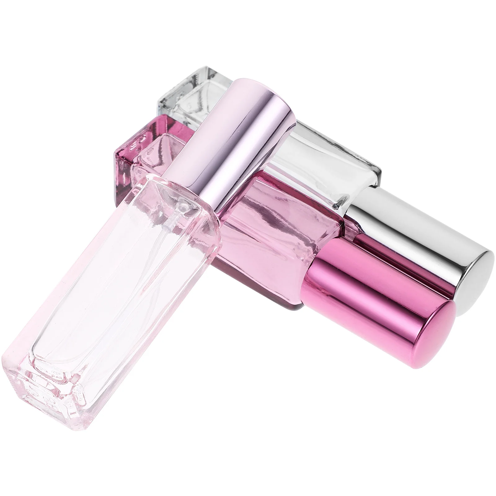 

Набор из 3 многоразовых дорожных флаконов для духов по 10 мл: мини-спрей-бутылочки из легкого, герметичного стекла для вечеринок