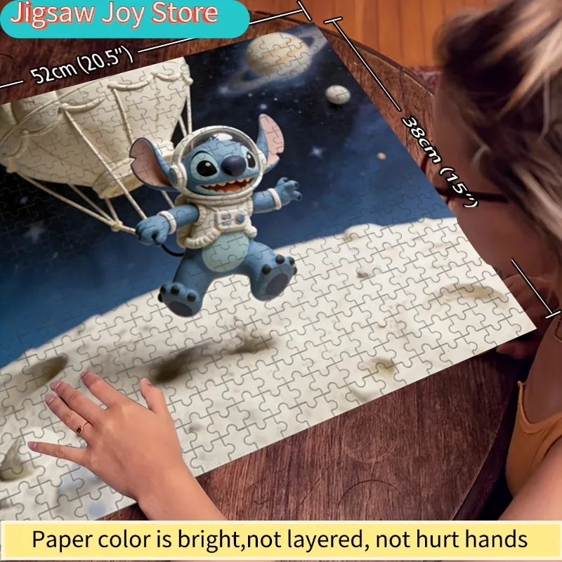 2D Flat, ดิสนีย์ สติทช์ และมิกกี้เมาส์ 2D Flat ปริศนาตกแต่งบ้านแบบพิมพ์ลาย 2D, ดิสนีย์, ความท้าทายด้านการศึกษาสำหรับผู้ใหญ่, ความสนุก