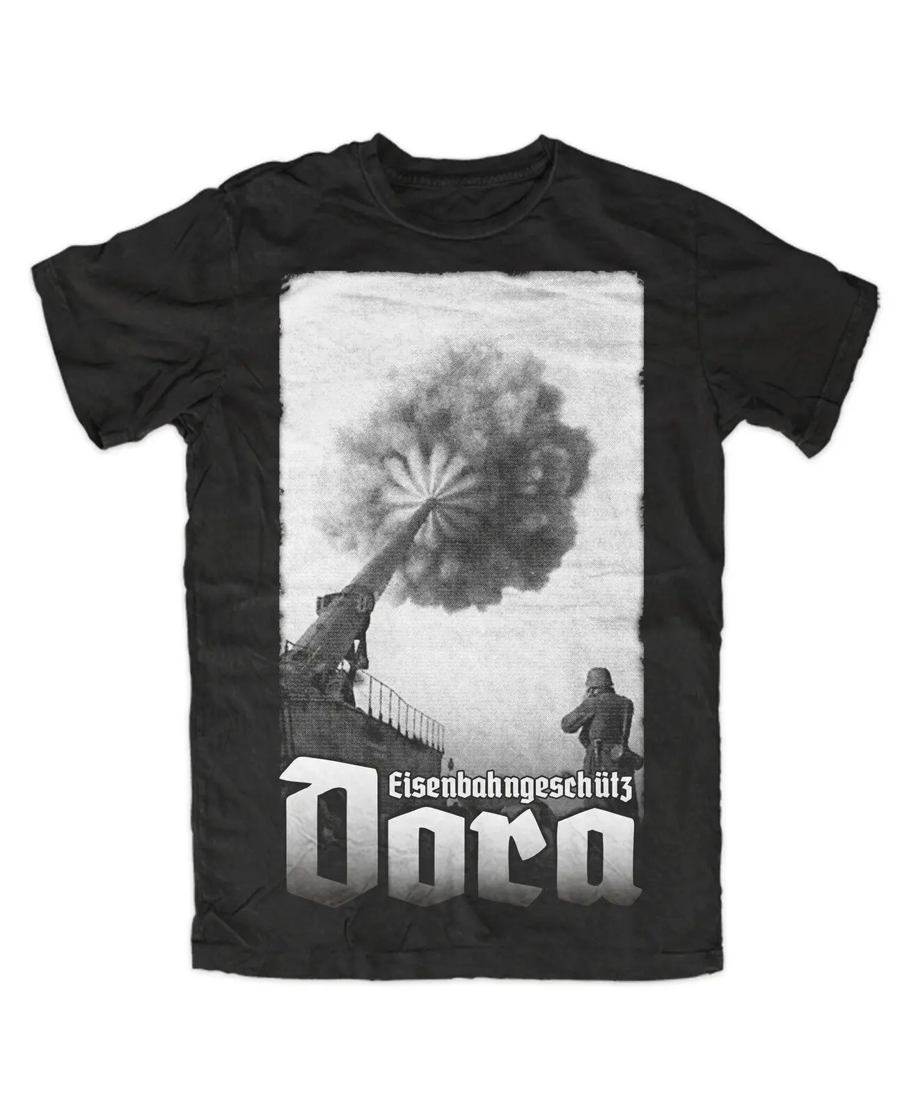 Dora gun t shirt Gustav military legend cannon cult Germany