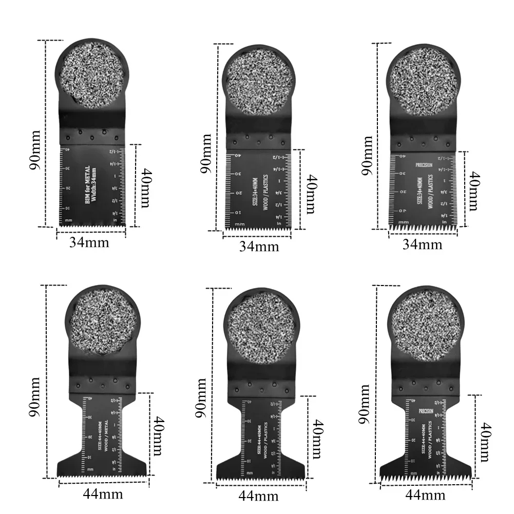 18pcs starlock multifunctional Látott pengék multi Sportszer Élősövény Pénzváltás Penge számára Fém Flastrom faipari Plasztikus anyag Felújítás Irtás acces