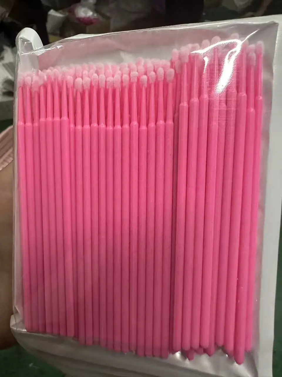 100pcs/Lot Eyelash Micro Swabs Cleaning Lash Lift Glue Remover  Applicators Makeup Brushes Tool   Microblade Extension