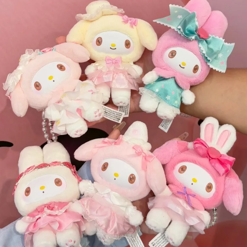 

Оригинальная плюшевая кукла Toptoy Sanriomy My Melody из серии Sweet Dream Lady House, коллекционная игрушка-сюрприз для украшения сумки, подарок