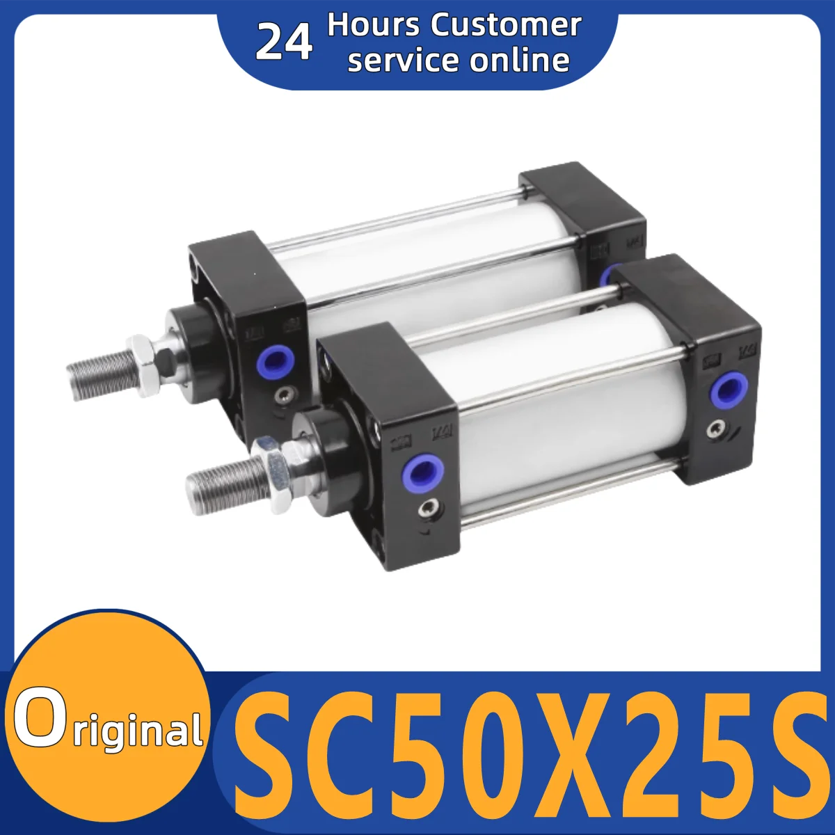 

Совершенно новый оригинальный стандартный цилиндр SC50X25S SC50X50S SC50X75S SC50X100S