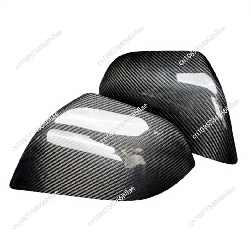 Compatible with For Tesla Modified Model 3/Y  Carbon Fiber Rear View Mirror Cover