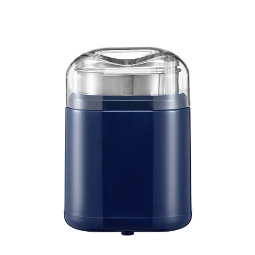 

304 Stainless Steel Electric Coffee Grinder Rust-proof Mini Electric Grains Mill Press Type Grain Grinding Machine Herb