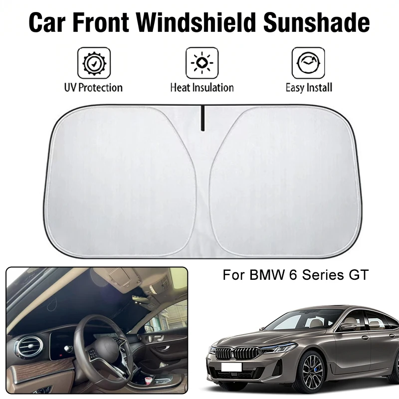 

Car Front Windshield Sunshade Cover For BMW 6 Series GT UV Block Heat Insulation Auto Interior Sun Protection Accessory