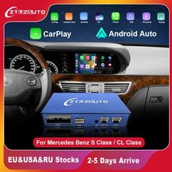 Wireless CarPlay for Mercedes Benz S-Class / CL W221 2006-2012 ,with Android Auto Mirror Link AirPlay Car Play Functions