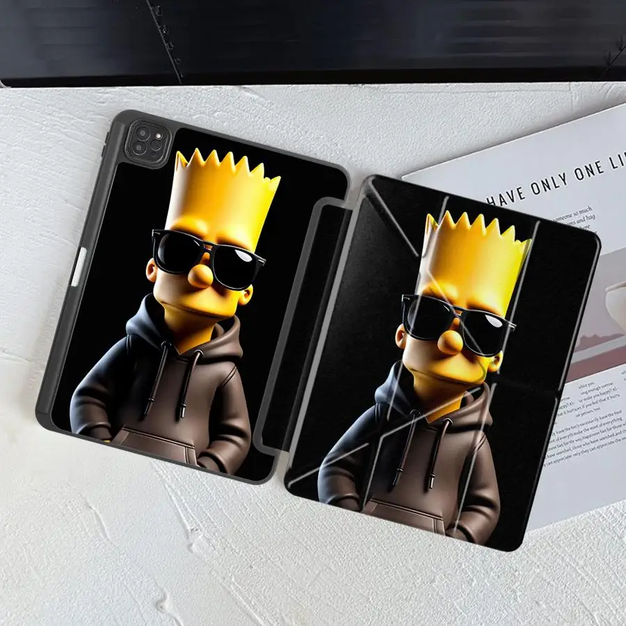 

Holder Cover Tablet Case For iPad Pro 2025 Mini 6 7 Air 4 5 M3 M2 1 2 M4 11inch Pro 11th 10th 9th 8th 7th 12.9inch Cool Cartoon