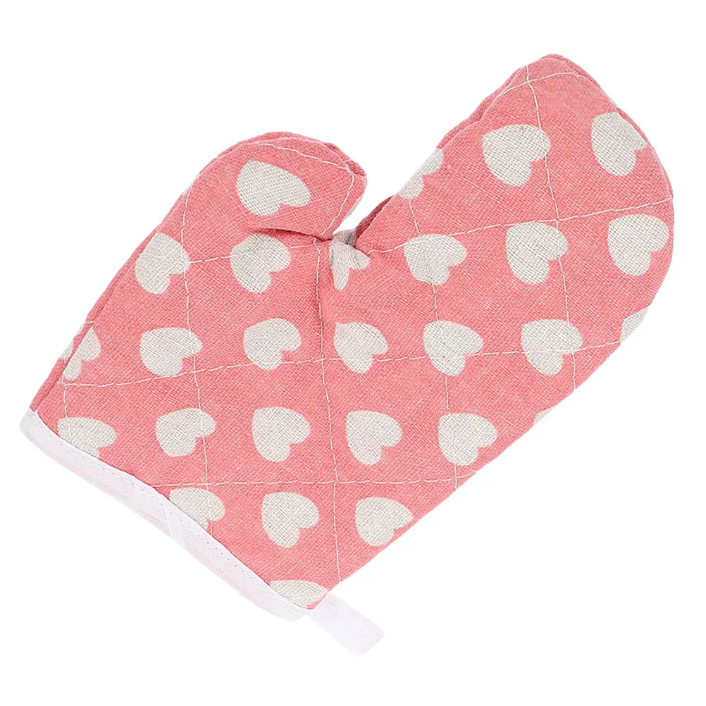 

Cute Oven Mitts Baking Gloves Heat Resistant Kids Farmhouse Childrens Stove Mittens Kitchen Tools Microwave Safe Cookware