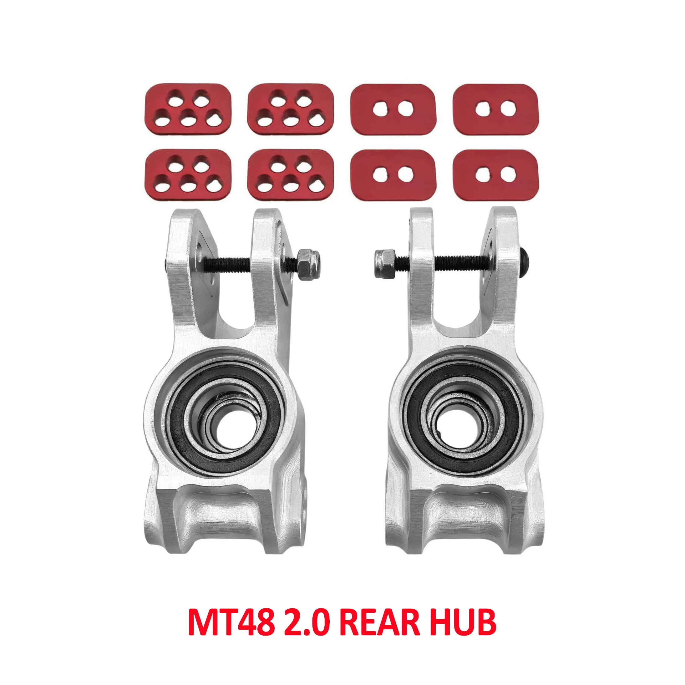 

VITAVON CNC Alu7075 Rear Hub & Adjustable Spacer For TEKNO MT48 2.0 1/8