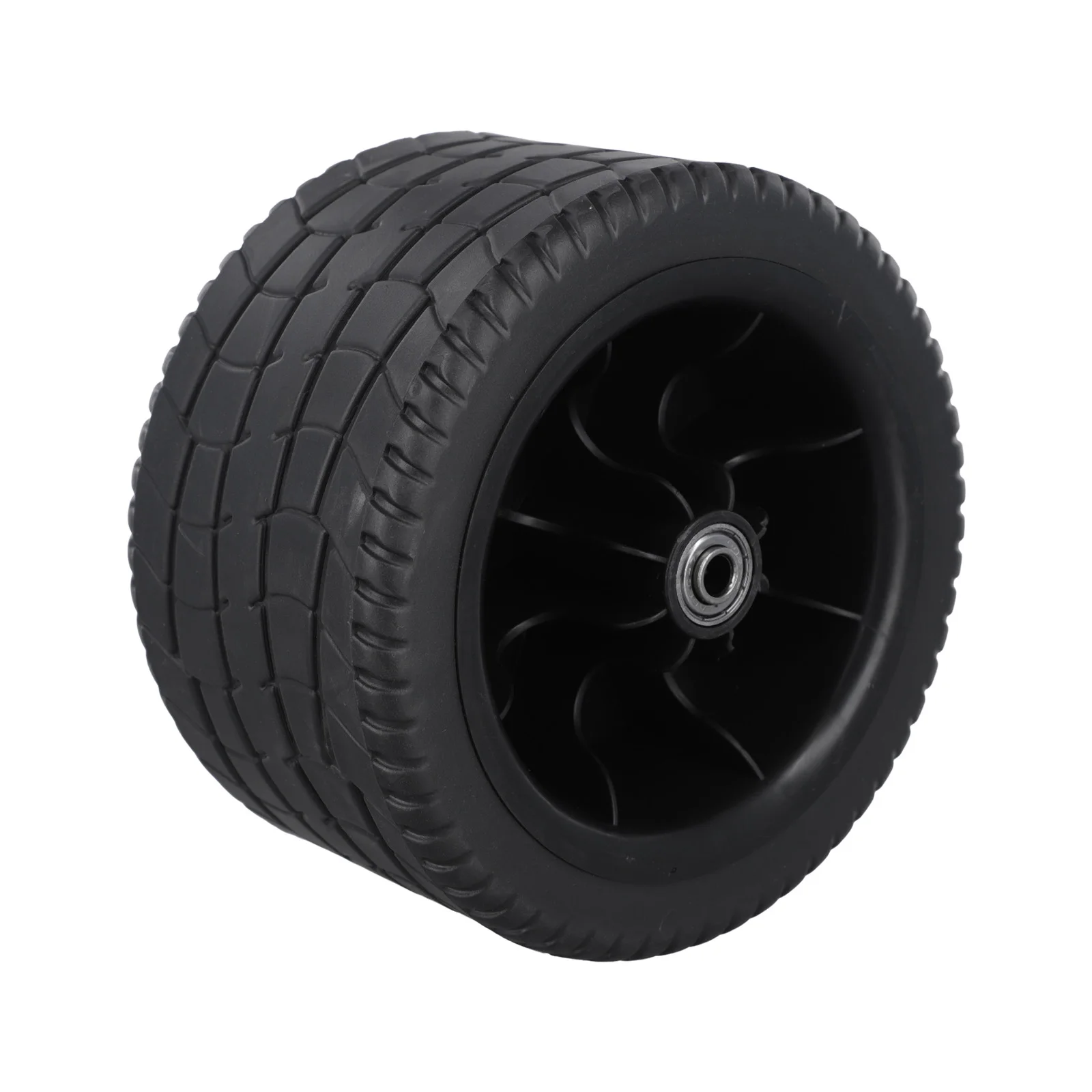 Double Bearing Replacement Wheel Camping Material PU Outdoor Pattern 1 2 3 Sporting Goods Black Weight 280g 10oz