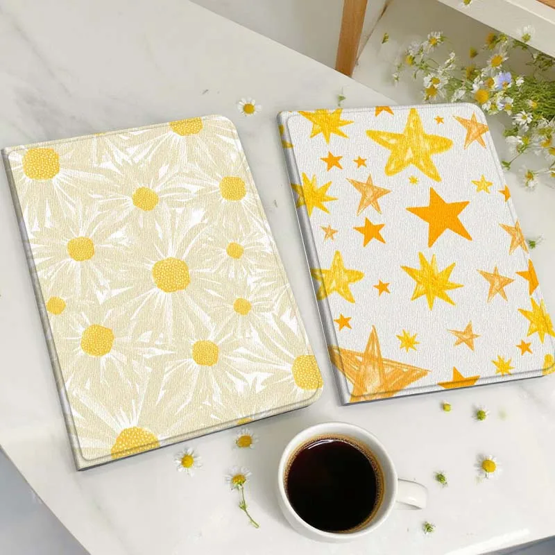 

Star Daisy Art Cool Gift Tablet Case For Huawei Honor MatePad MediaPad Air 5 6 7 11 V6 V7 V8 V9 X9 X8 T10 T10s C5e T5