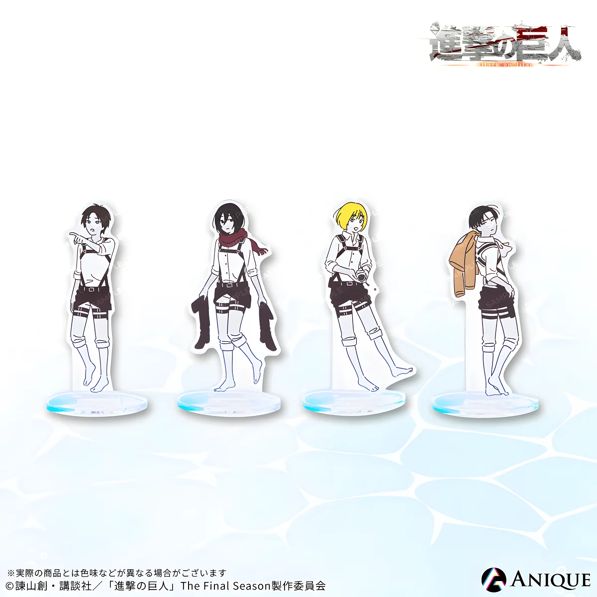 Anime Attack on Titan New 15cm Acrylic Stand, Levi Ackerman, Easter Desktop Decor for Home, Office, Study Desk keychain
