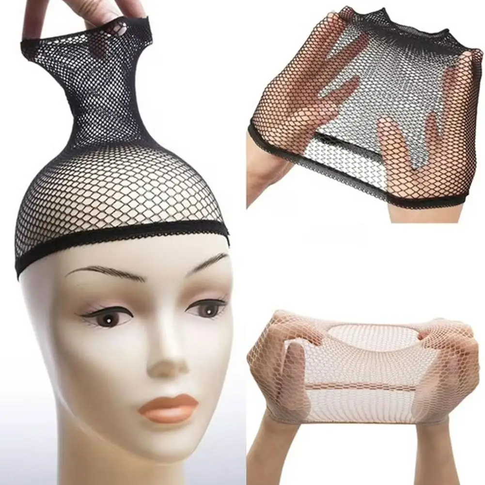

Universal Wig Cap for Short Long Hair Wide Brim Anti Slip Large Mesh Breathable Lightweight Comfortable Stretch Fit Seamless