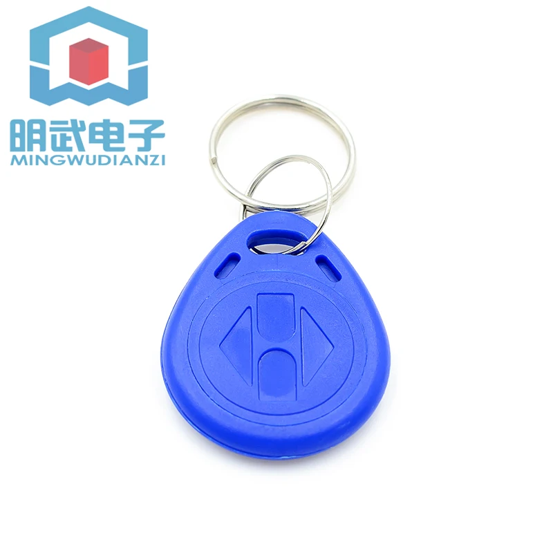 EM4100 ID Card Keychain Access Control RF Proximity Card Red And Blue Matching 125K RFID Card Reader Module 125KHZ