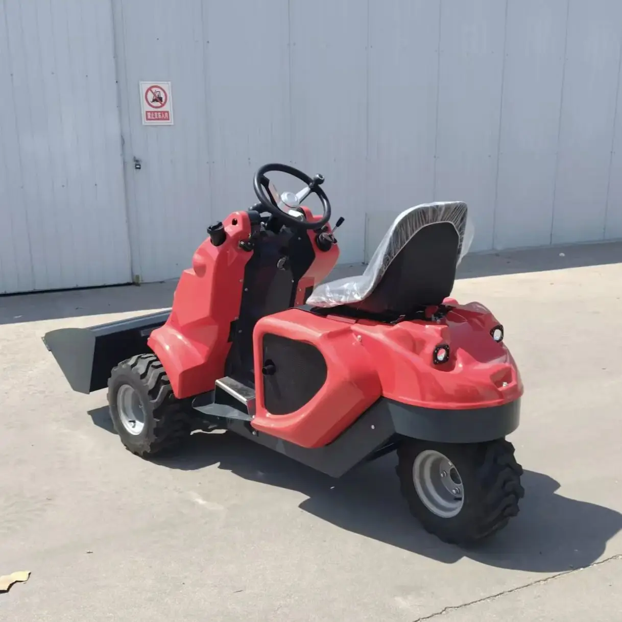 Mini chargeuse compacte diesel sur chenilles, petite chargeuse sur pneus, moteur EPA Kubota