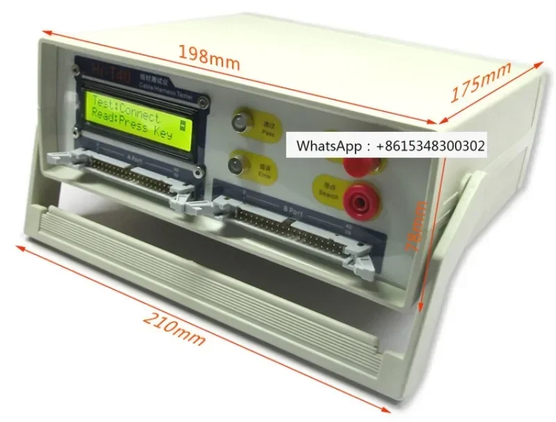 Hi-T40 wire testing machine harness conductivity comprehensive electrical tester USB on-off short circuit misalignment detection