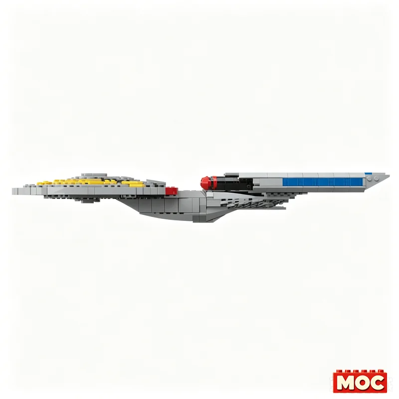 868PCS MOC Star Trek Alternate Sovereign Class USS Cerritos Starship Building Blocks Educational Assembly Toy Gift Collection