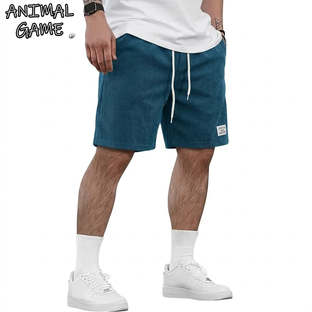 Beach Mens Solid Work Short Pants Casual Baggy Shorts Summer Fitness Lightweight Shorts for Men Gym Man Will Shorts